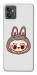 Чехол Labubu grey для Motorola Moto G32