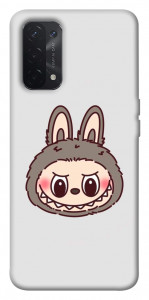 Чохол Labubu grey для Oppo A54 5G
