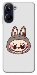 Чехол Labubu grey для Realme 10 4G