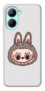 Чехол Labubu grey для Realme C33