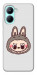 Чехол Labubu grey для Realme C33