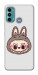 Чехол Labubu grey для Motorola Moto G60