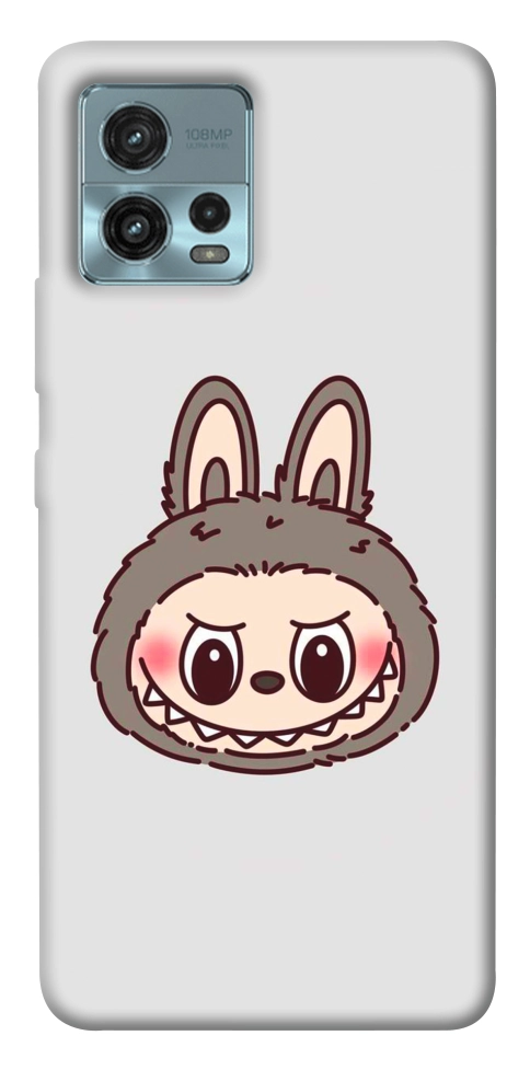 Чехол Labubu grey для Motorola Moto G72