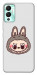 Чохол Labubu grey для Infinix Hot 12 Play