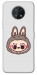Чехол Labubu grey для Nokia G50