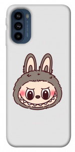 Чохол Labubu grey для Motorola Moto G41