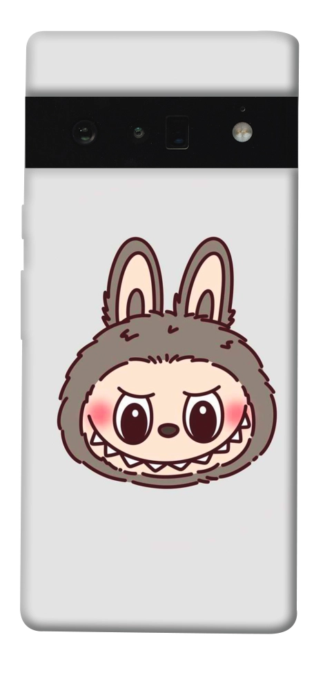 Чехол Labubu grey для Google Pixel 6 Pro