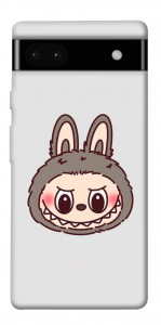 Чехол Labubu grey для Google Pixel 6A