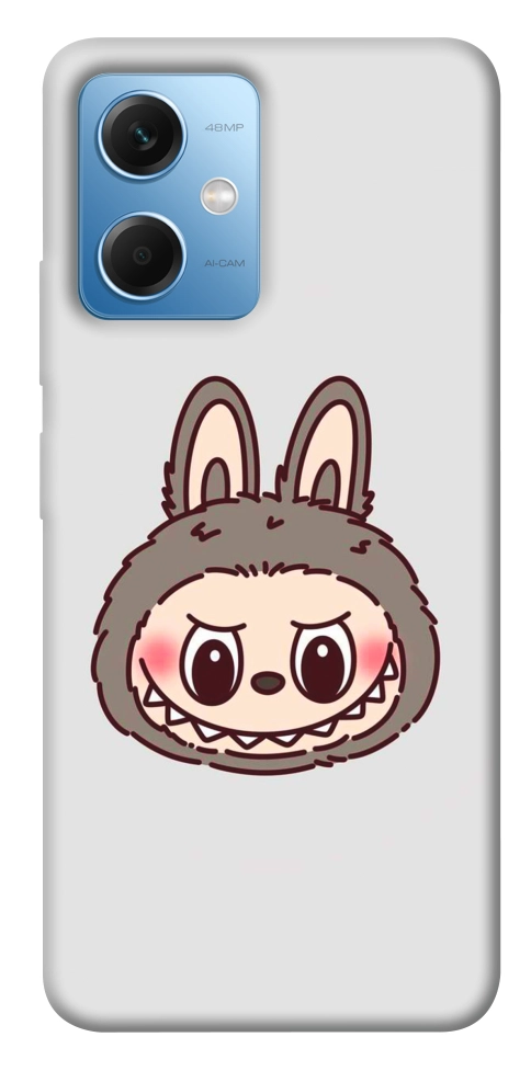Чехол Labubu grey для Xiaomi Poco X5