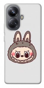 Чохол Labubu grey для Realme 10 Pro+