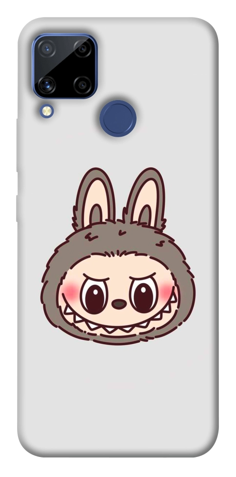 Чохол Labubu grey для Realme C15