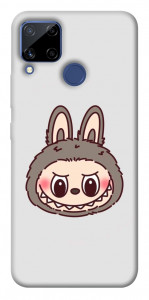 Чохол Labubu grey для Realme C15