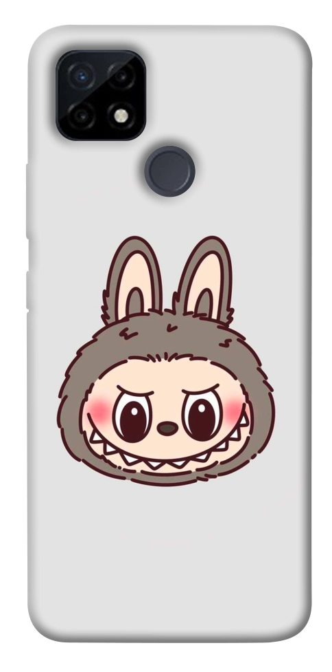 Чохол Labubu grey для Realme C12