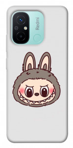 Чехол Labubu grey для Xiaomi Redmi 12C