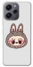 Чехол Labubu grey для Xiaomi Redmi 12