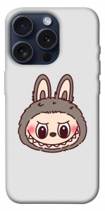 Чехол Labubu grey для iPhone 15 Pro
