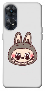 Чохол Labubu grey для Oppo Reno 8 T 4G