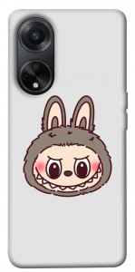Чохол Labubu grey для Oppo A58 4G