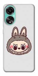 Чехол Labubu grey для Oppo A78 4G