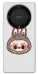 Чохол Labubu grey для Huawei Magic5 Lite