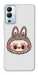 Чехол Labubu grey для Infinix Hot 12i