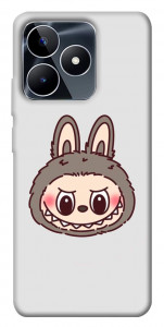 Чехол Labubu grey для Realme C53