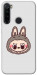 Чохол Labubu grey для Xiaomi Redmi Note 8 2021
