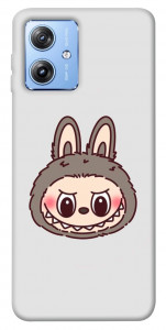 Чехол Labubu grey для Motorola Moto G84