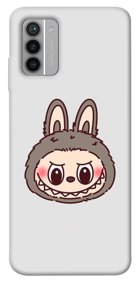 Чехол Labubu grey для Nokia G42