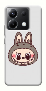 Чехол Labubu grey для Xiaomi Poco X6