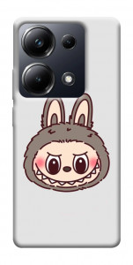 Чохол Labubu grey для Xiaomi Poco M6