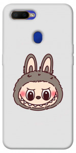 Чехол Labubu grey для Oppo A7