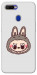 Чехол Labubu grey для Oppo A7