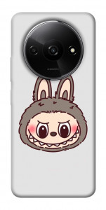 Чехол Labubu grey для Xiaomi Redmi A3
