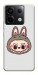 Чохол Labubu grey для Xiaomi Redmi Note 13 Pro 4G