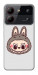 Чехол Labubu grey для ZTE Blade A54 4G
