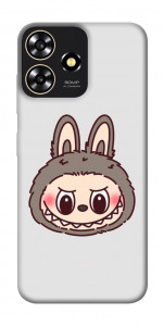 Чехол Labubu grey для ZTE Blade A73 4G