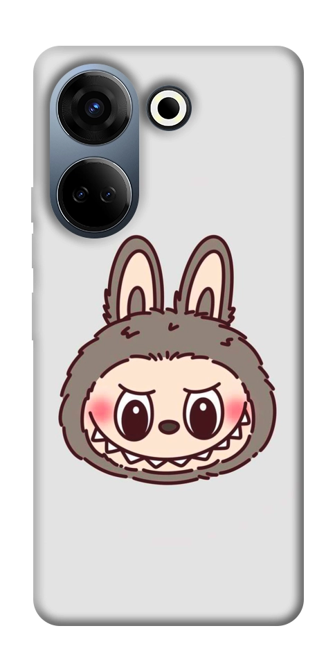 Чехол Labubu grey для TECNO Camon 20 Pro (CK7n)