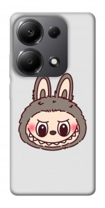 Чохол Labubu grey для Xiaomi Redmi Note 13 Pro 5G