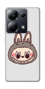 Чохол Labubu grey для Xiaomi Poco M6 Pro 4G