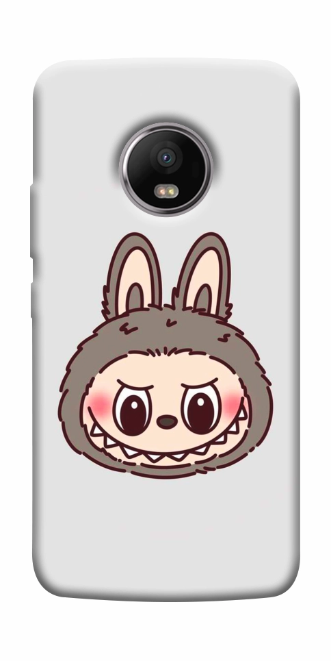 Чехол Labubu grey для Motorola Moto G5S