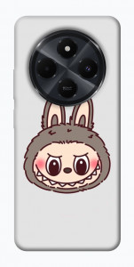 Чехол Labubu grey для Xiaomi Poco C75