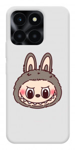 Чехол Labubu grey для Huawei Honor X6a