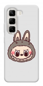 Чехол Labubu grey для Infinix Hot 50 4G