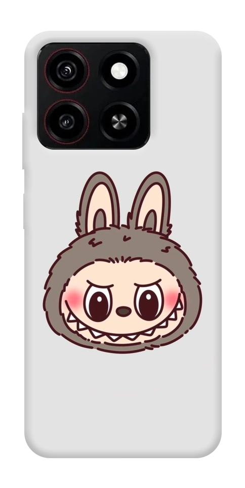 Чохол Labubu grey для ZTE Blade A35 4G
