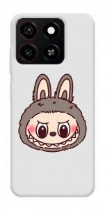 Чехол Labubu grey для ZTE Blade A35 4G