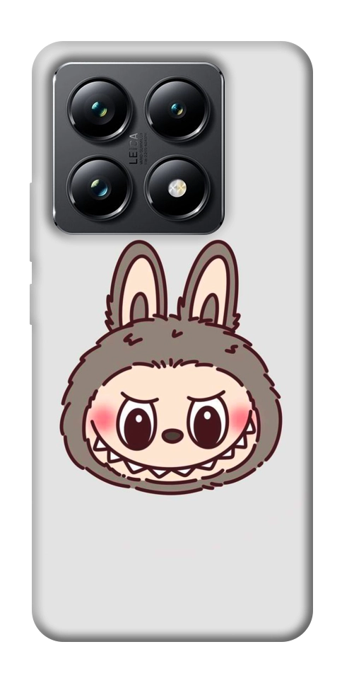 Чехол Labubu grey для Xiaomi 14T Pro