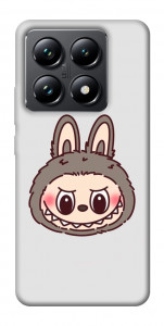 Чехол Labubu grey для Xiaomi 14T Pro