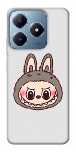 Чехол Labubu grey для Realme C63 4G