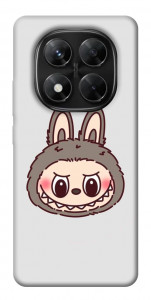 Чехол Labubu grey для Xiaomi Redmi Note 14 Pro 5G